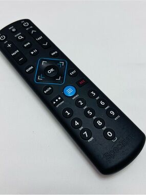 Black TV Remote Control -
